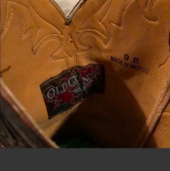 Old gringo western boots brown and black color - Picture 2 of 7